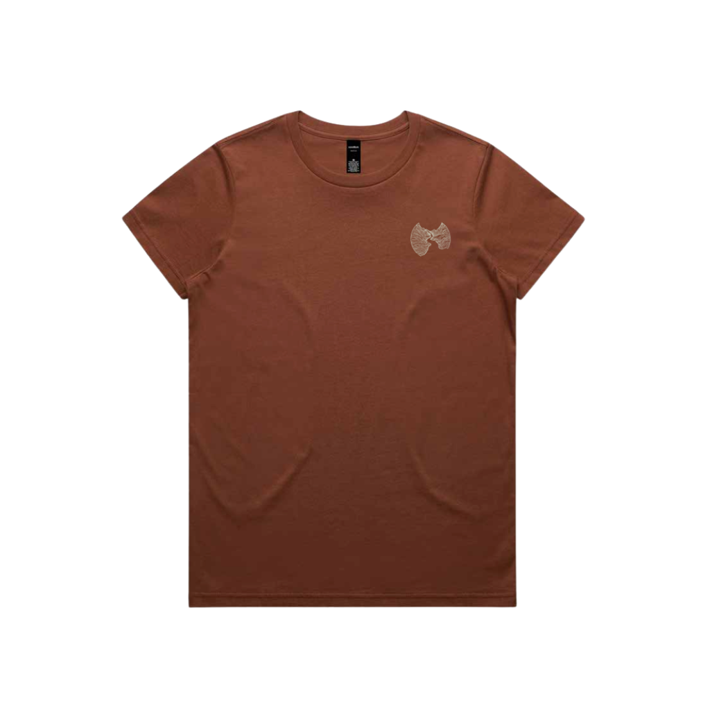 Womens Cotton Tshirt | Ochre