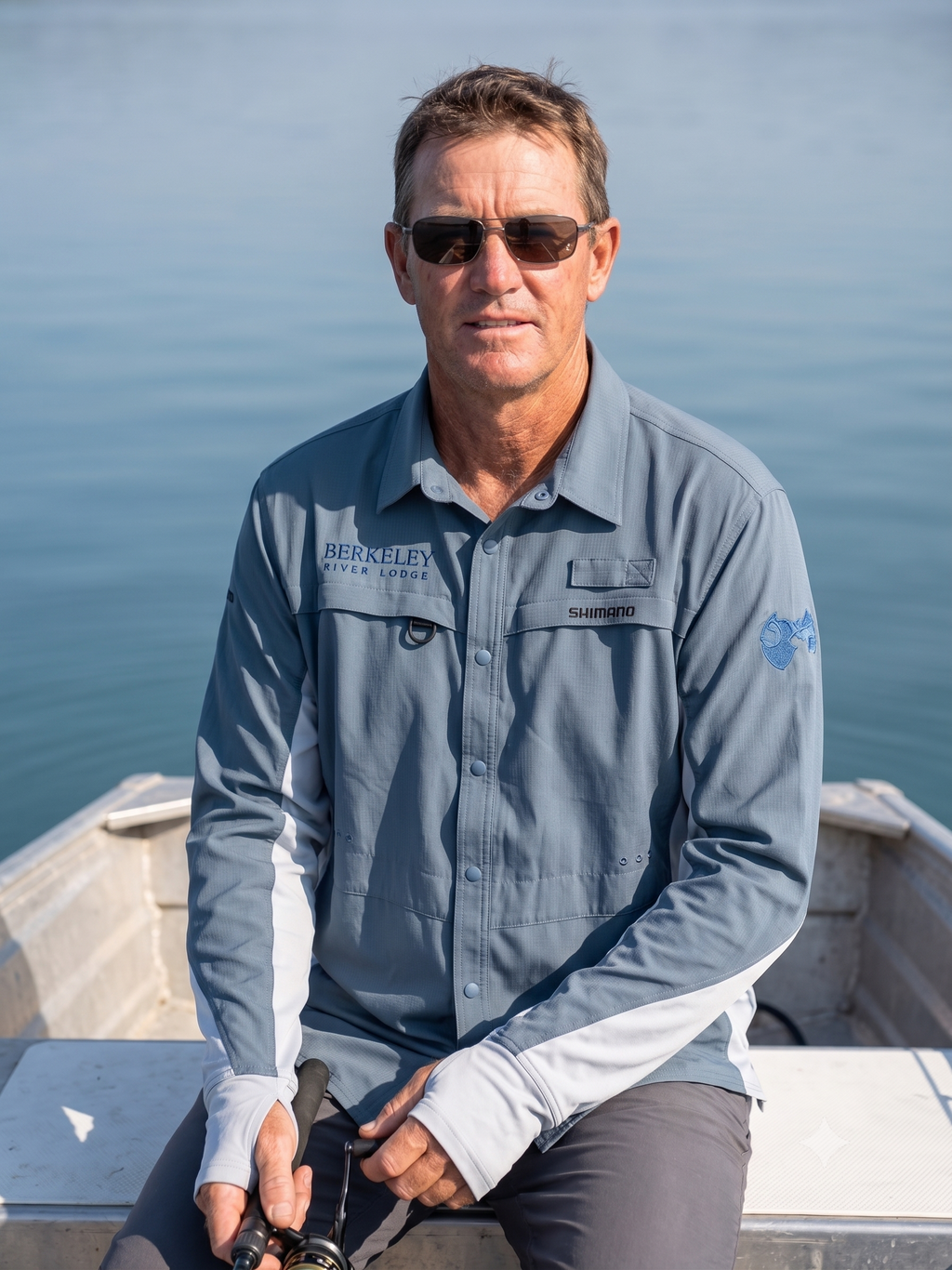 Men's Shimano Fishing Shirts | Navy