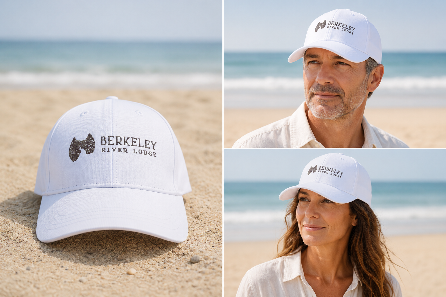 Quick dry cap (white)