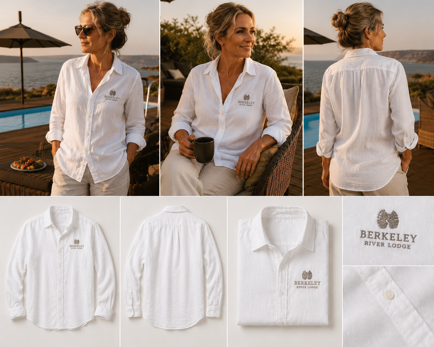 Woman's Linen Shirt | White