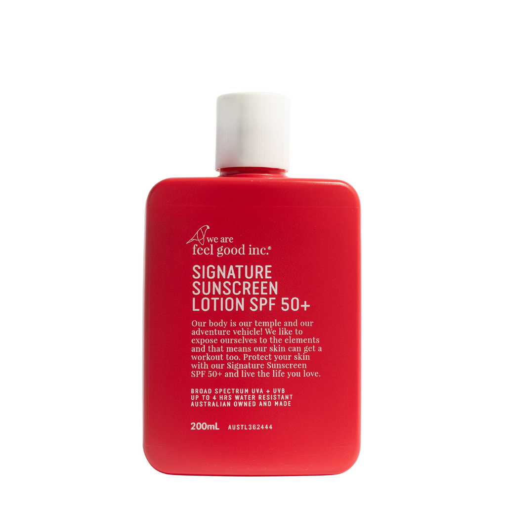 we are feel good inc. | Signature Sunscreen Lotion SPF50+ 200ml