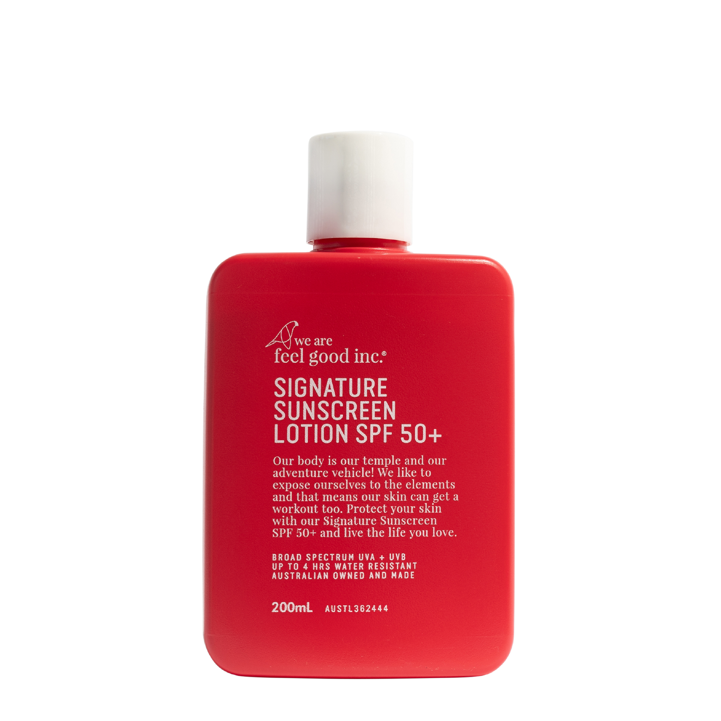 we are feel good inc. | Signature Sunscreen Lotion SPF50+ 200ml